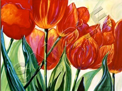 magestic tulips