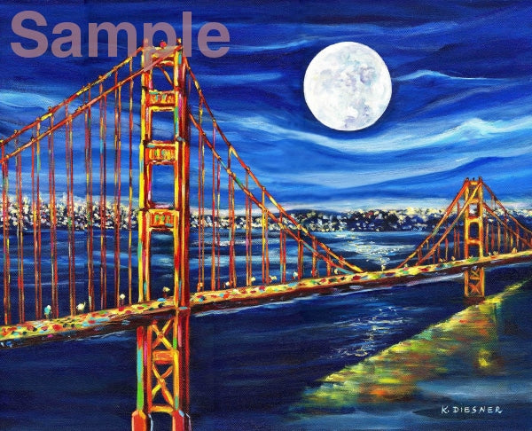 Moonlight On The Bridge